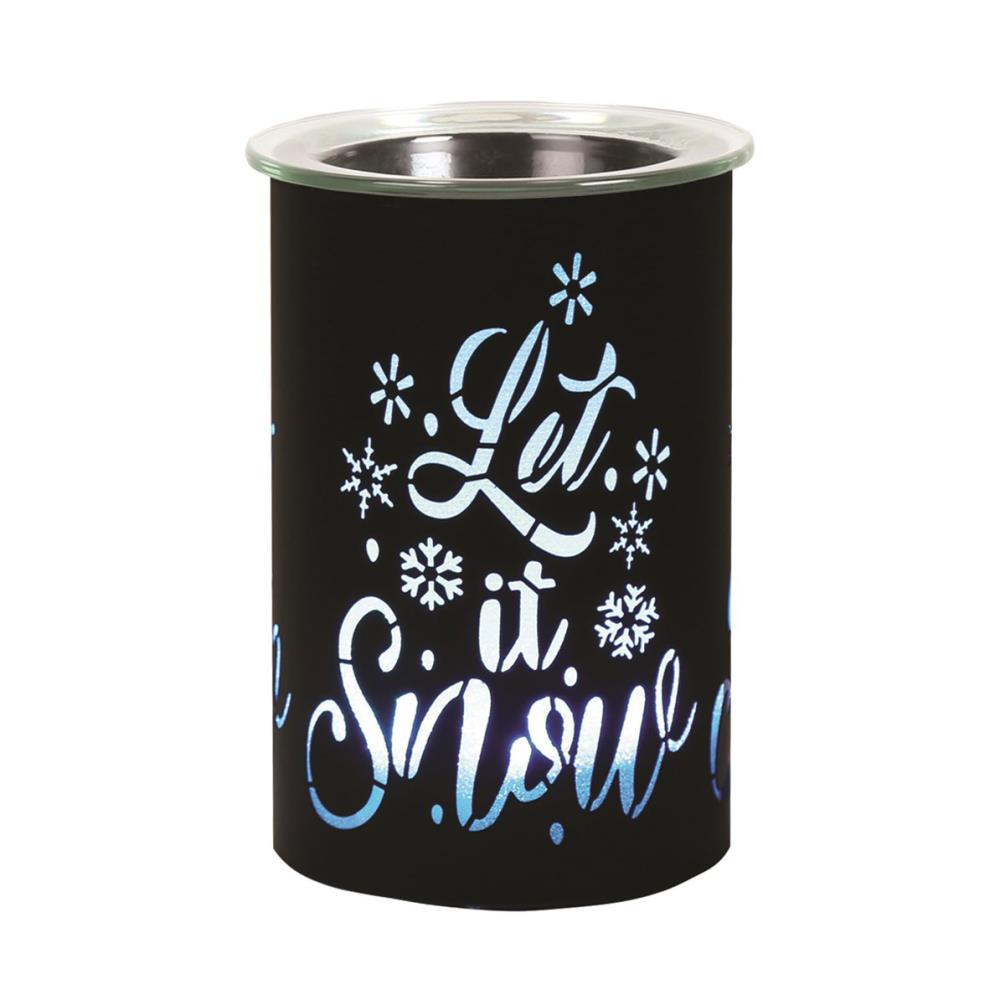 Aroma Black Let It Snow Colour Changing Electric Wax Melt Warmer £17.09